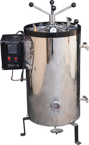 Double Walled Insulated Vertical Autoclave supplied in Himachal Pradesh